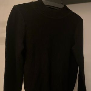 NWT GAP basic black sweater